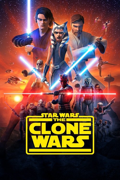 Star Wars: The Clone Wars (2008) TV show poster