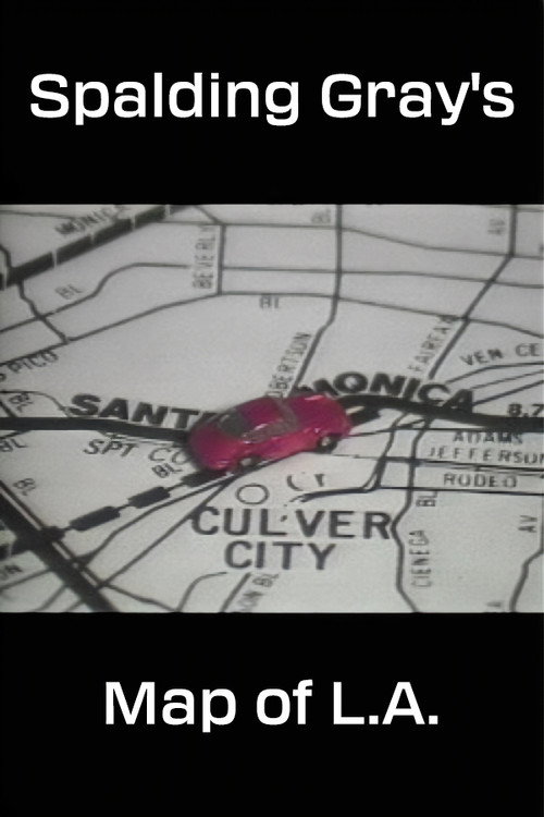 Spalding Gray's Map of L.A. (1984) movie poster