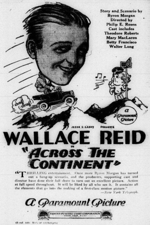Across the Continent (1922) movie poster