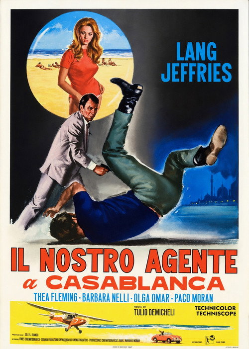 Our Man in Casablanca (1966) movie poster