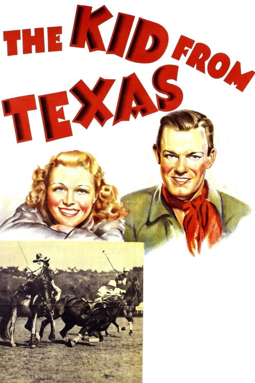 The Kid From Texas (1939) movie poster