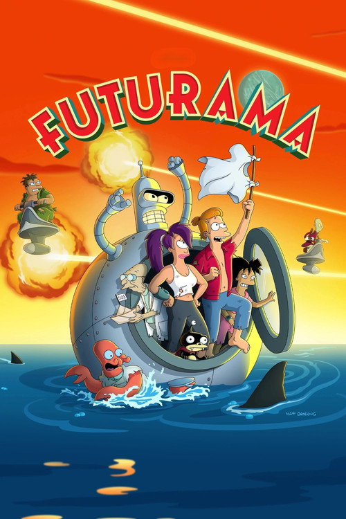 Futurama (1999) TV show poster