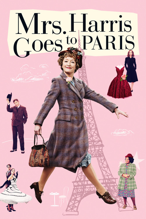 Mrs. Harris Goes to Paris (2022) movie poster