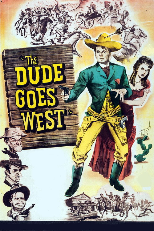 The Dude Goes West (1948) movie poster