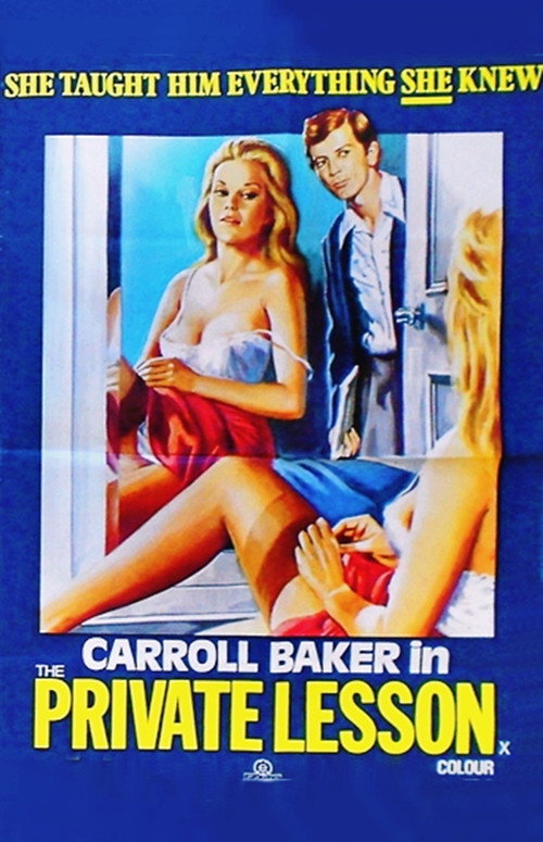 The Private Lesson (1975) movie poster