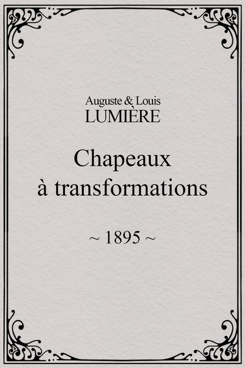 Transformation by Hats (1895) movie poster