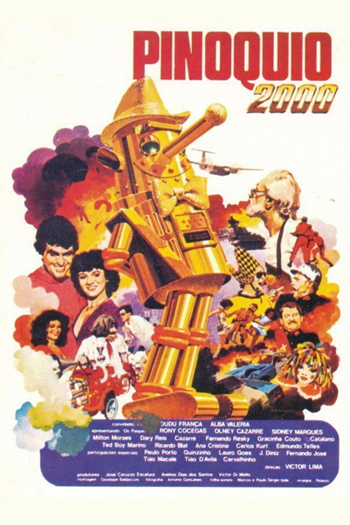 Os Paspalhões em Pinóquio 2000 (1980) movie poster