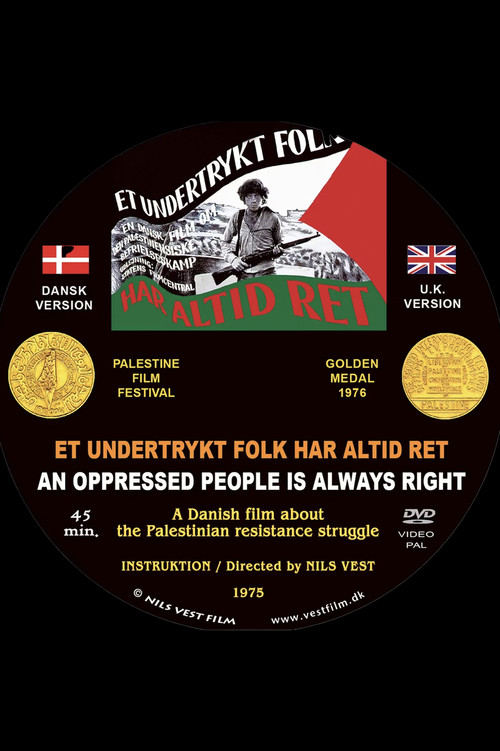 An Oppressed People Is Always Right (1976) movie poster