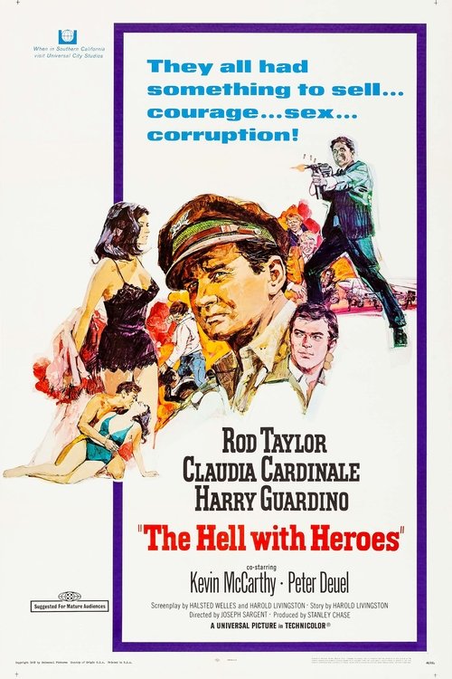 The Hell with Heroes (1968) movie poster