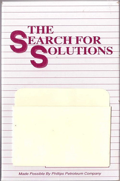 The Search for Solutions (1980) TV show poster
