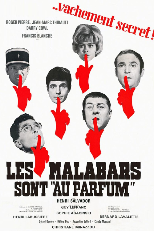 Les malabars sont au parfum (1966) movie poster