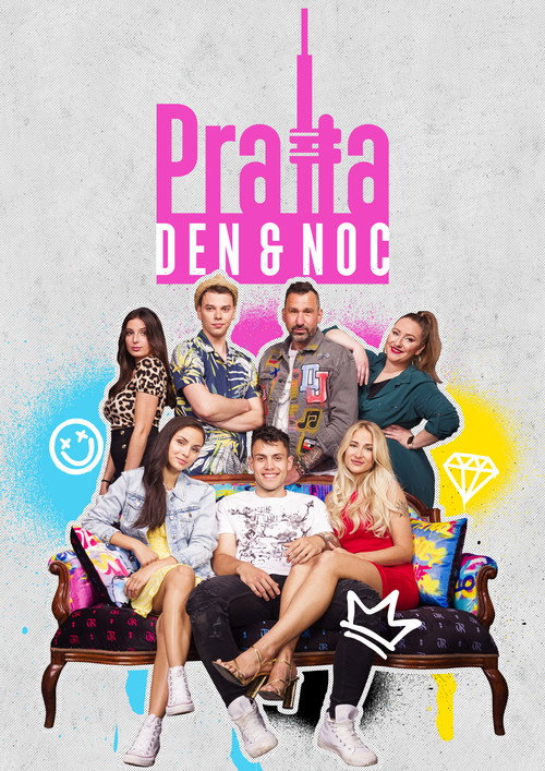 Praha - den & noc (2022) TV show poster