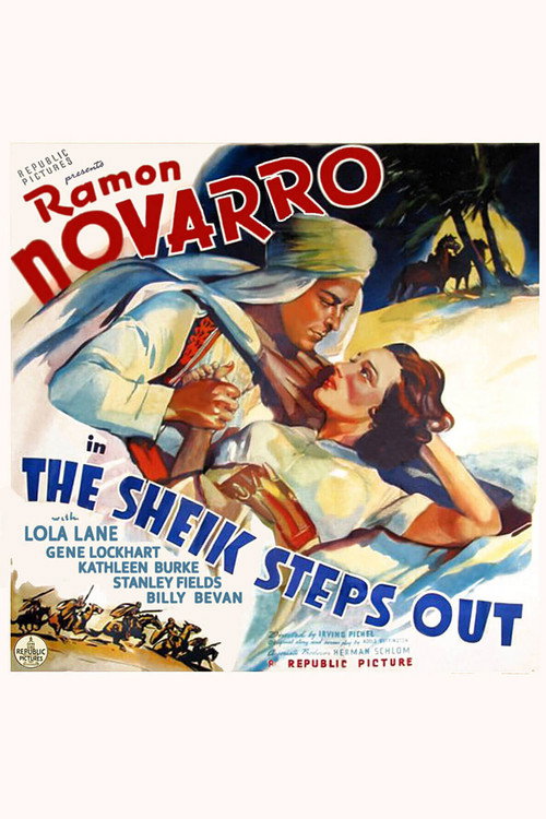 The Sheik Steps Out (1937) movie poster