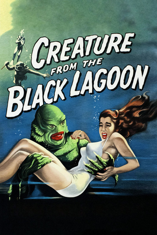 Creature from the Black Lagoon (1954) movie poster