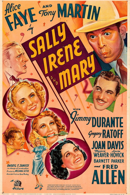 Sally, Irene and Mary (1938) movie poster