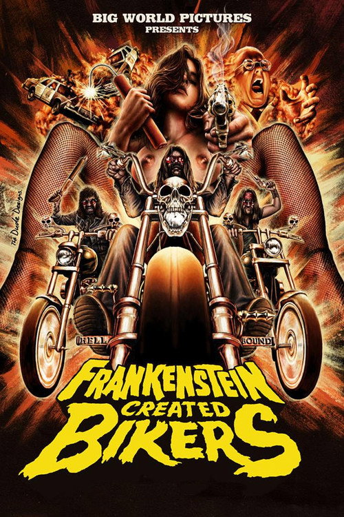 Frankenstein Created Bikers (2016) movie poster