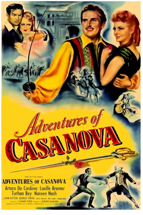 Adventures of Casanova (1948) movie poster