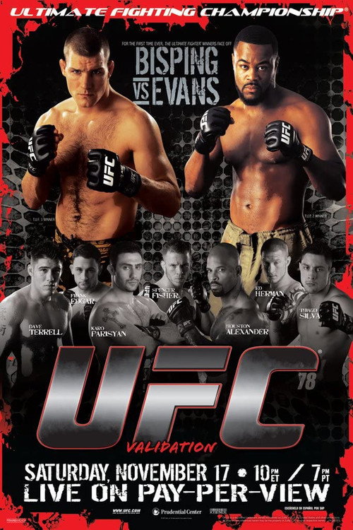 UFC 78: Validation (2007) movie poster