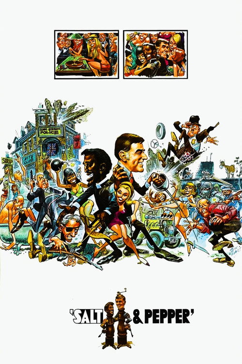 Salt & Pepper (1968) movie poster