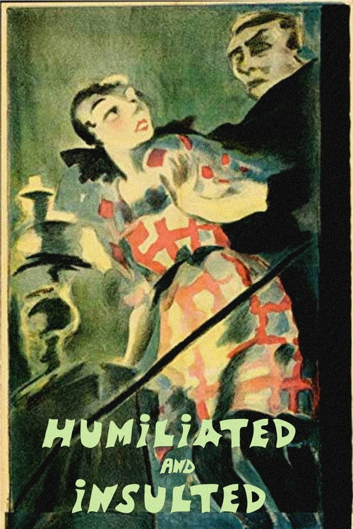 Erniedrigte und Beleidigte (1922) movie poster