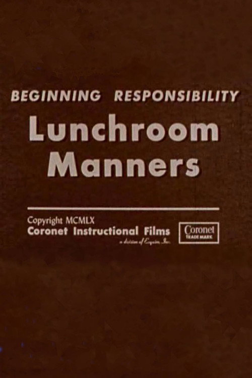 Lunchroom Manners (1960) movie poster