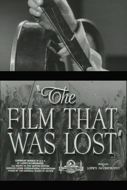 The Film That Was Lost (1942) movie poster