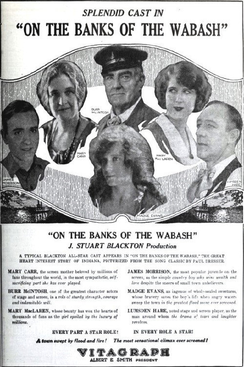 On the Banks of the Wabash (1923) movie poster