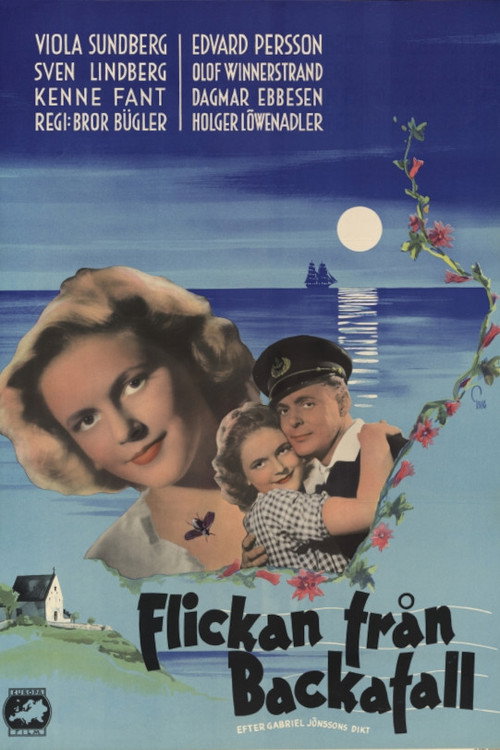 Flickan från Backafall (1953) movie poster