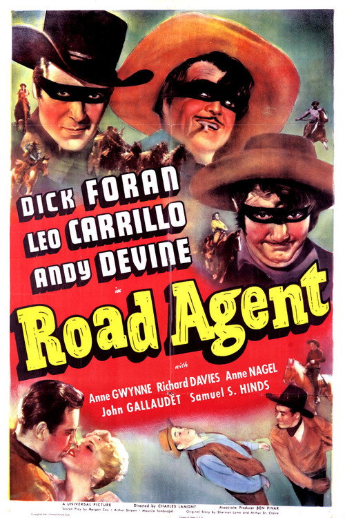 Road Agent (1941) movie poster