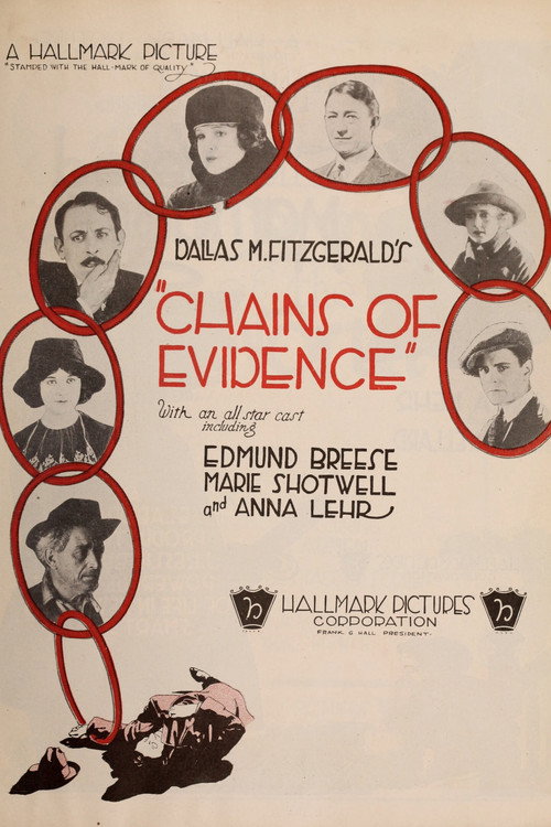 Chains of Evidence (1920) movie poster