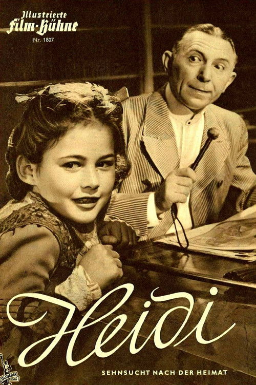 Heidi (1952) movie poster