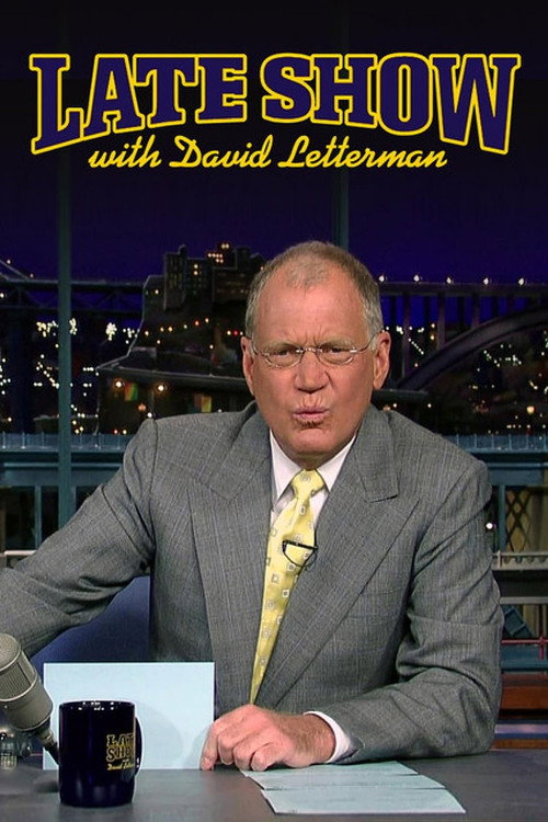 Late Show with David Letterman (1993) TV show poster