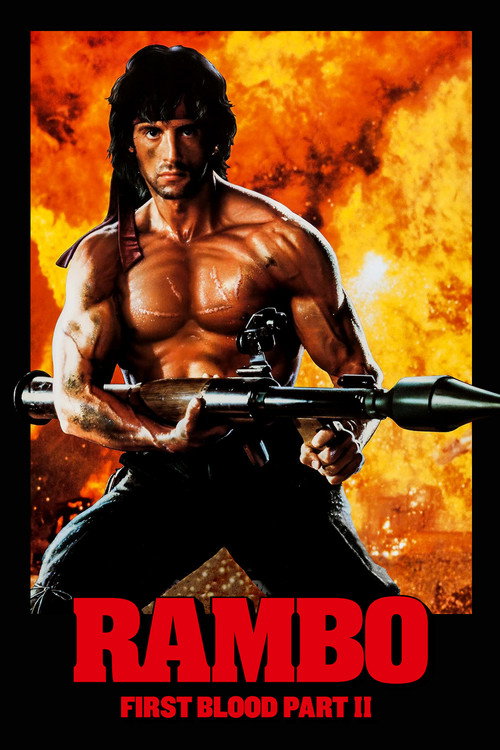 Rambo: First Blood Part II (1985) movie poster