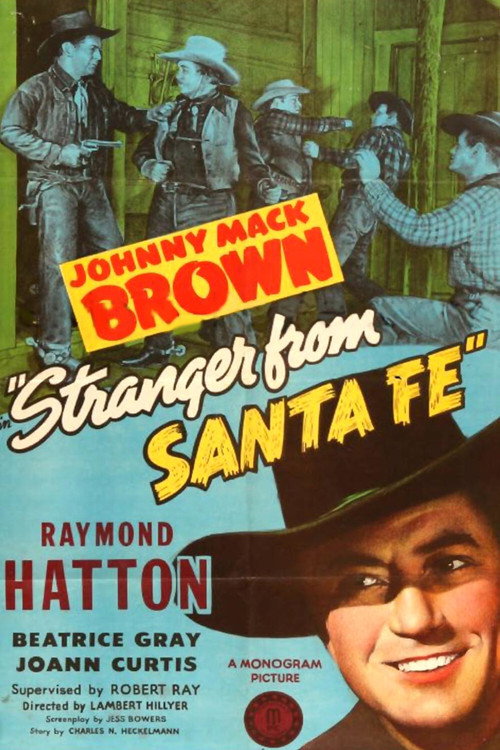 Stranger from Santa Fe (1945) movie poster