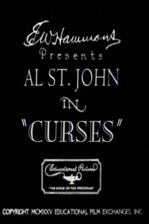Curses (1925) movie poster