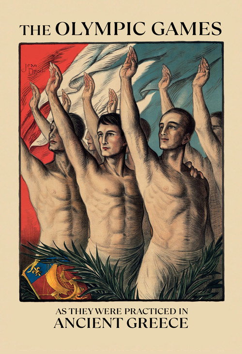The Olympic Games as They Were Practiced in Ancient Greece (1924) movie poster
