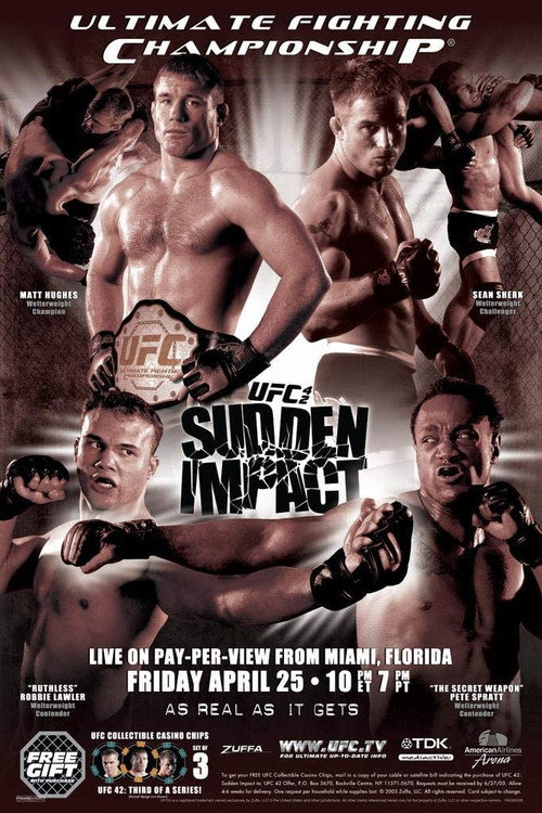 UFC 42: Sudden Impact (2003) movie poster
