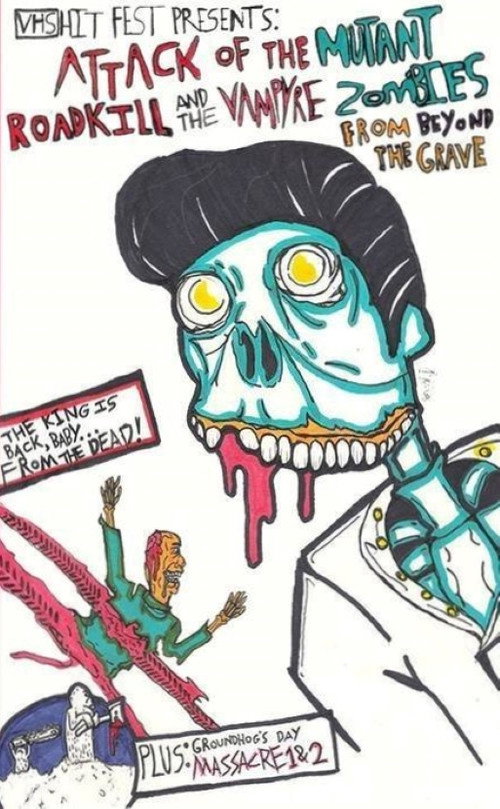 Attack of the Mutant Roadkill and the Vampyre Zombies from Beyond the Grave (1993) movie poster