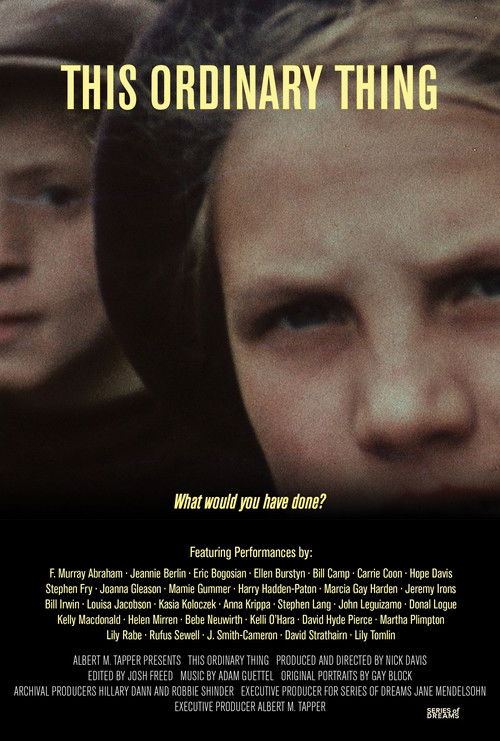 This Ordinary Thing (2025) movie poster