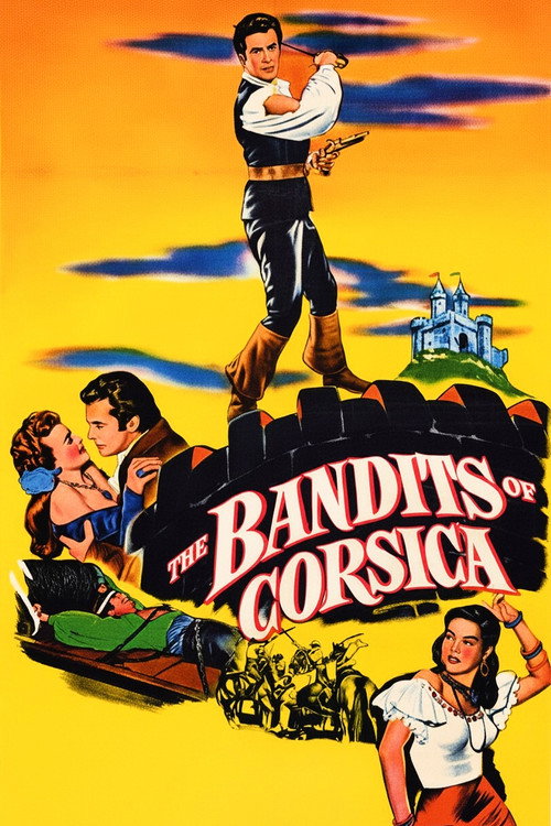 The Bandits of Corsica (1953) movie poster