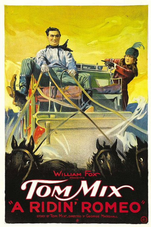 A Ridin' Romeo (1921) movie poster