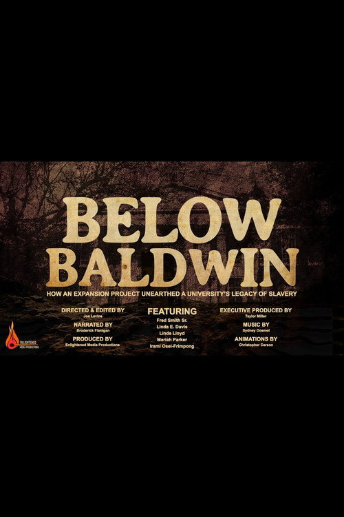 Below Baldwin: How an Expansion Project Unearthed a University's Legacy of Slavery (2019) movie poster