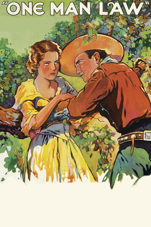 One Man Law (1931) movie poster