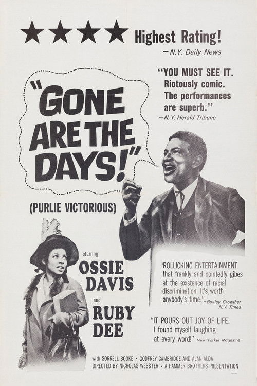 Gone Are the Days! (1963) movie poster
