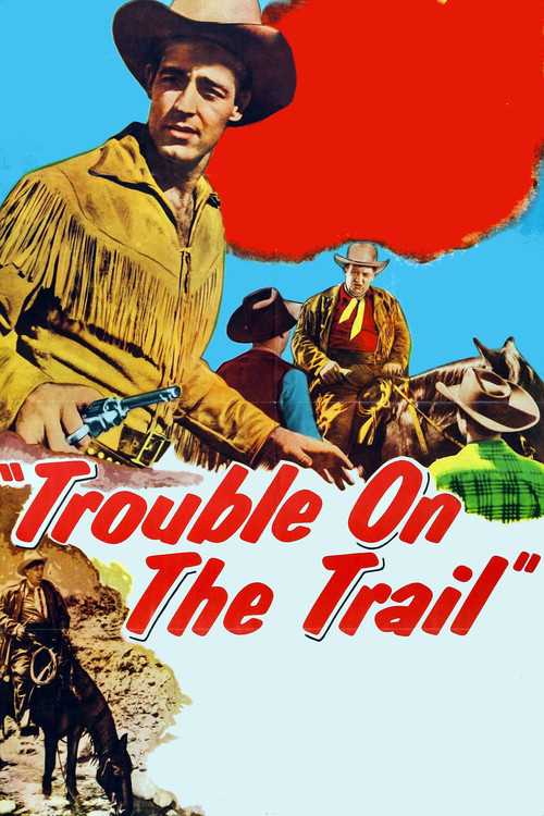 Trouble on the Trail (1954) movie poster