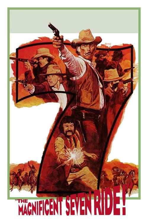 The Magnificent Seven Ride! (1972) movie poster