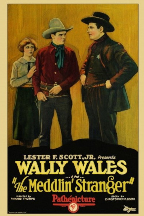 The Meddlin' Stranger (1927) movie poster