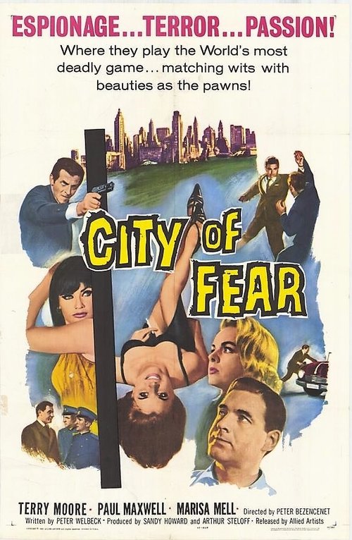 City of Fear (1965) movie poster