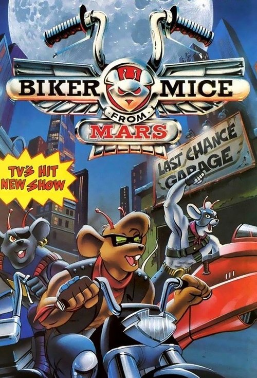 Biker Mice from Mars (1993) TV show poster