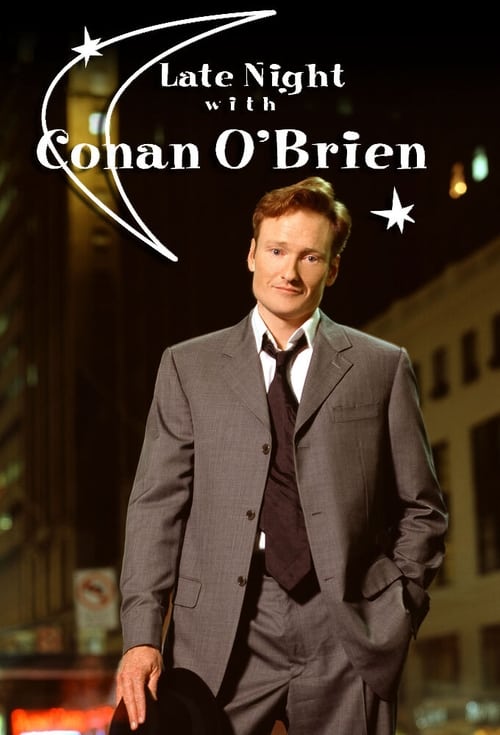 Late Night with Conan O'Brien (1993) TV show poster